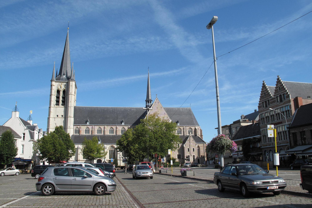 De Sint-Amanduskerk in Geel