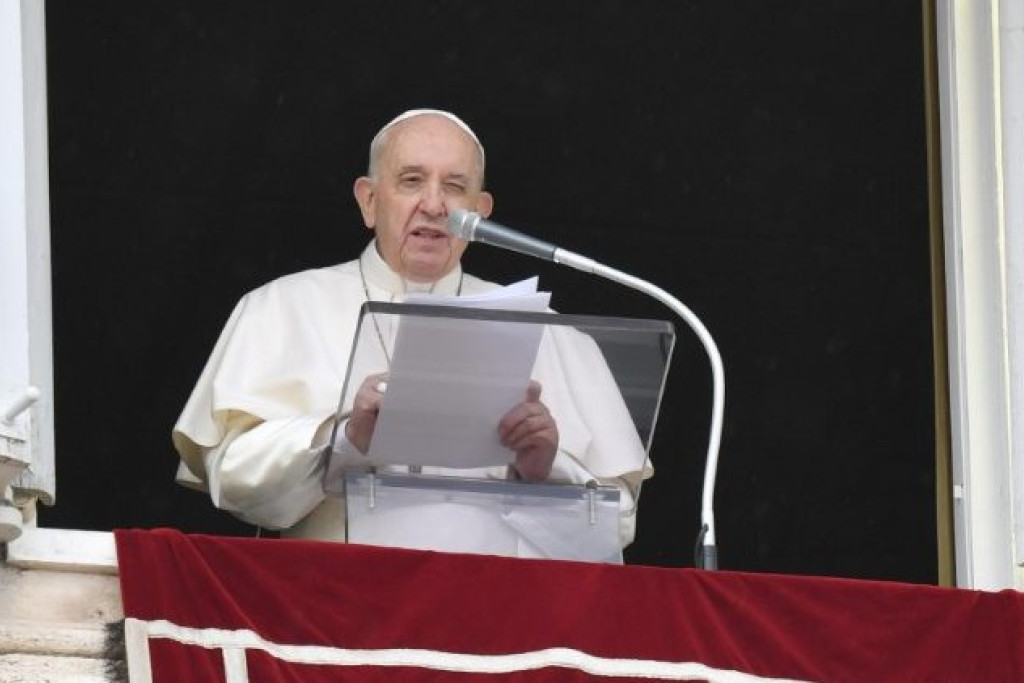 Paus Franciscus op de eerste zondag van de Advent