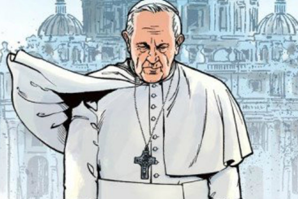 Het stripverhaal Franciscus, van de favela's tot de troon van Sint-Pieter