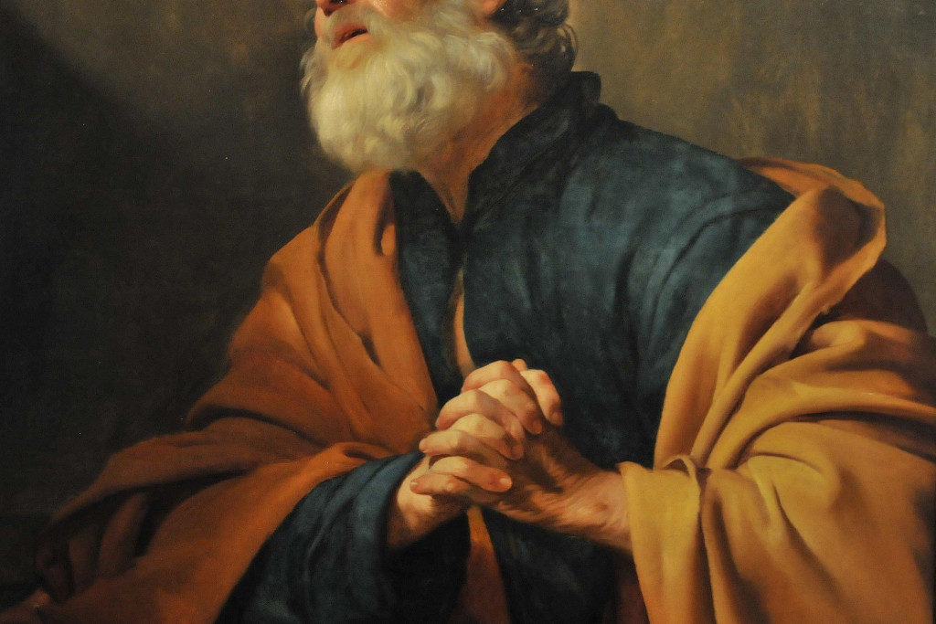 De Boetvaardige Petrus van Gerrit van Honthorst