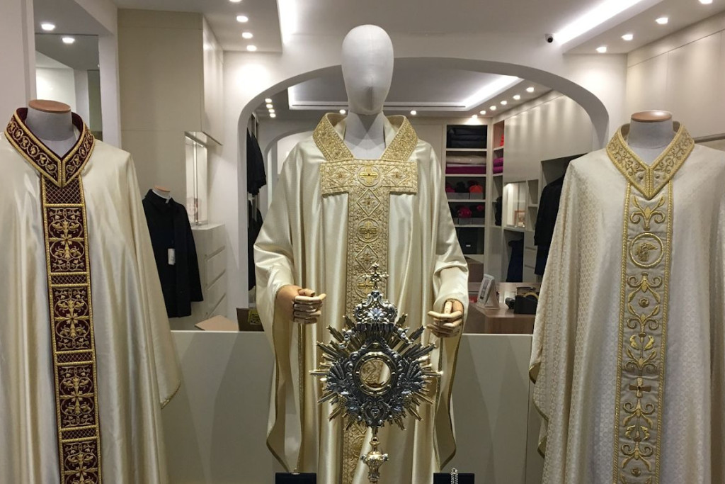 De winkel van Barbiconi in Rome