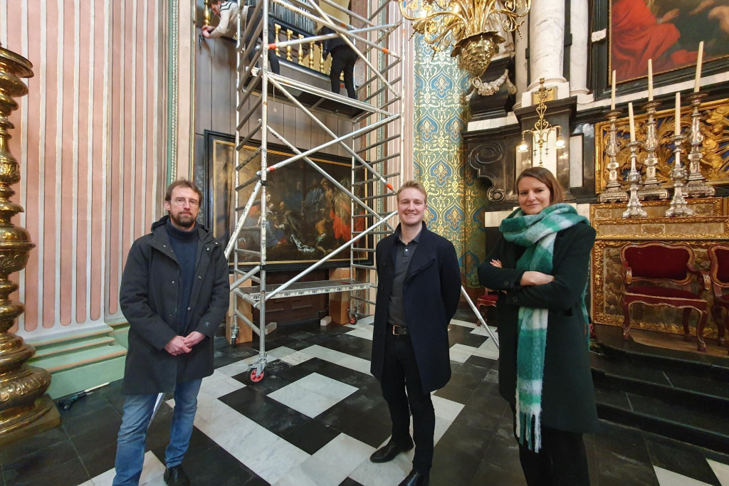 De terugkeer van de schilderijen van Theodoor Van Loon in de Mechelse Begijnhofkerk