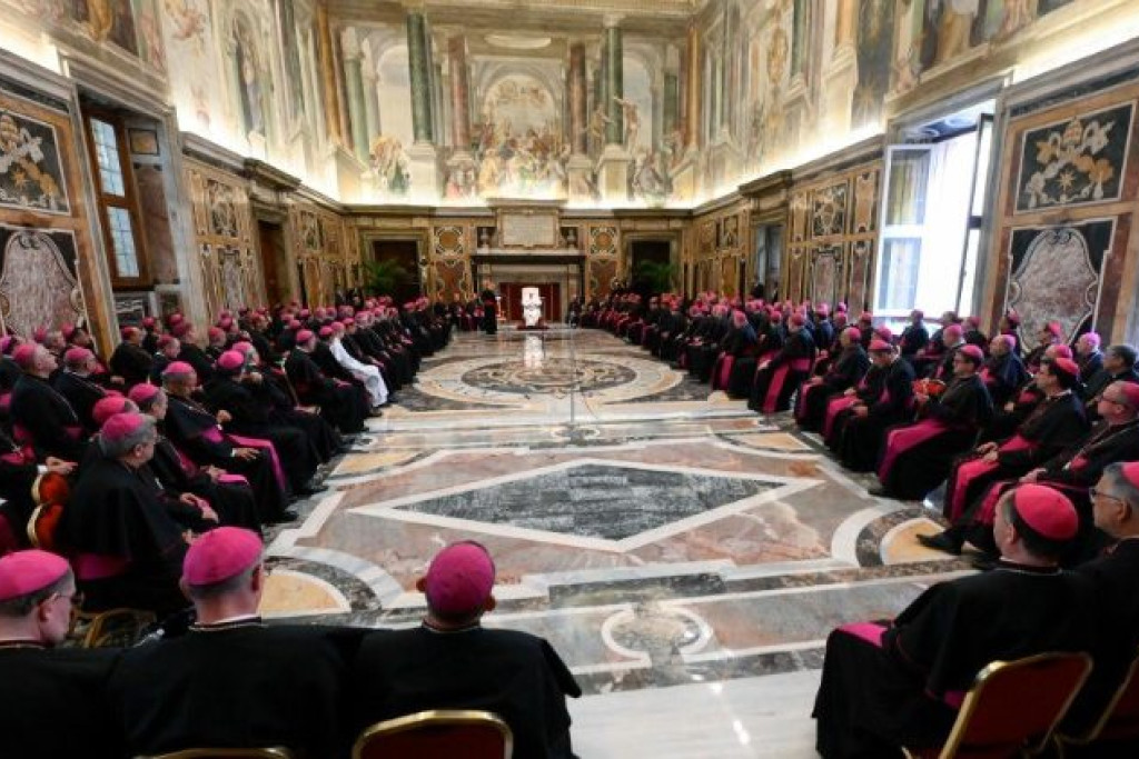 De nieuwe bisschoppen krijgen deze maand in verschillende groepen vorming in Rome