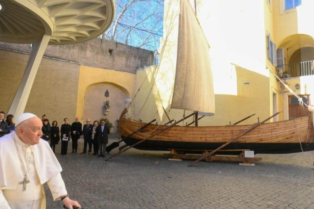 De bouw van de perfecte kopie van de boot uit de tijd van Jezus heeft twee jaar geduurd.