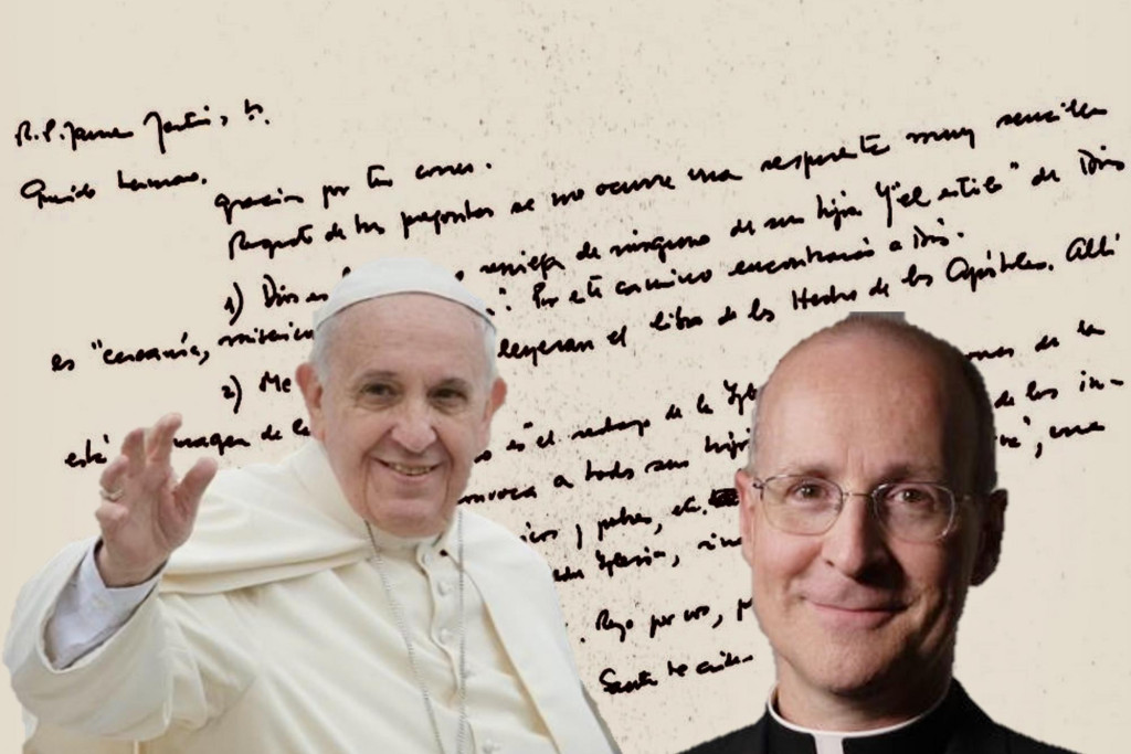 Brief van paus Franciscus aan pater James Martin en de LGBTQ-gemeenschap.