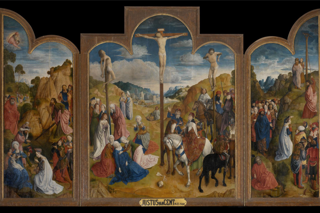 Calvarietriptiek Justus van Gent