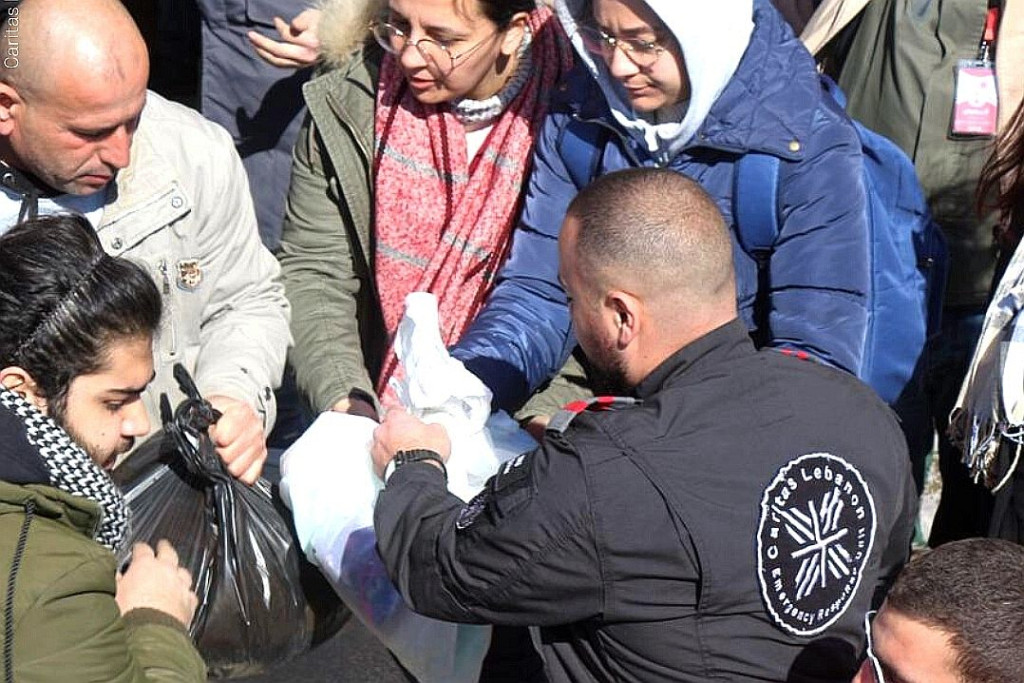 Opvang van vluchtelingen in Libanon