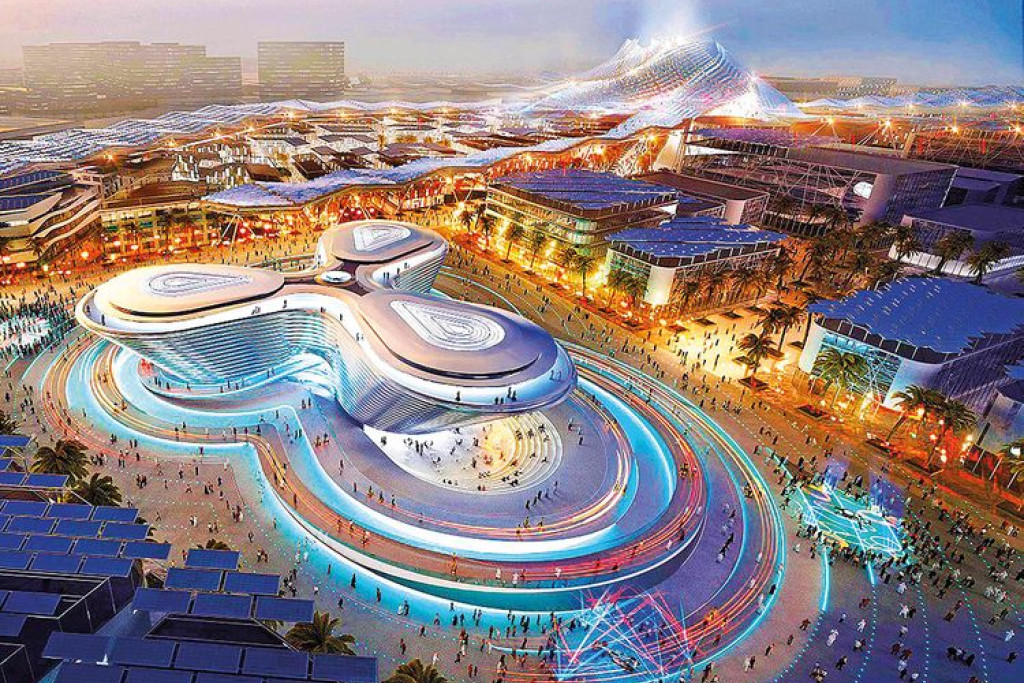 De wereldexpo in Dubai