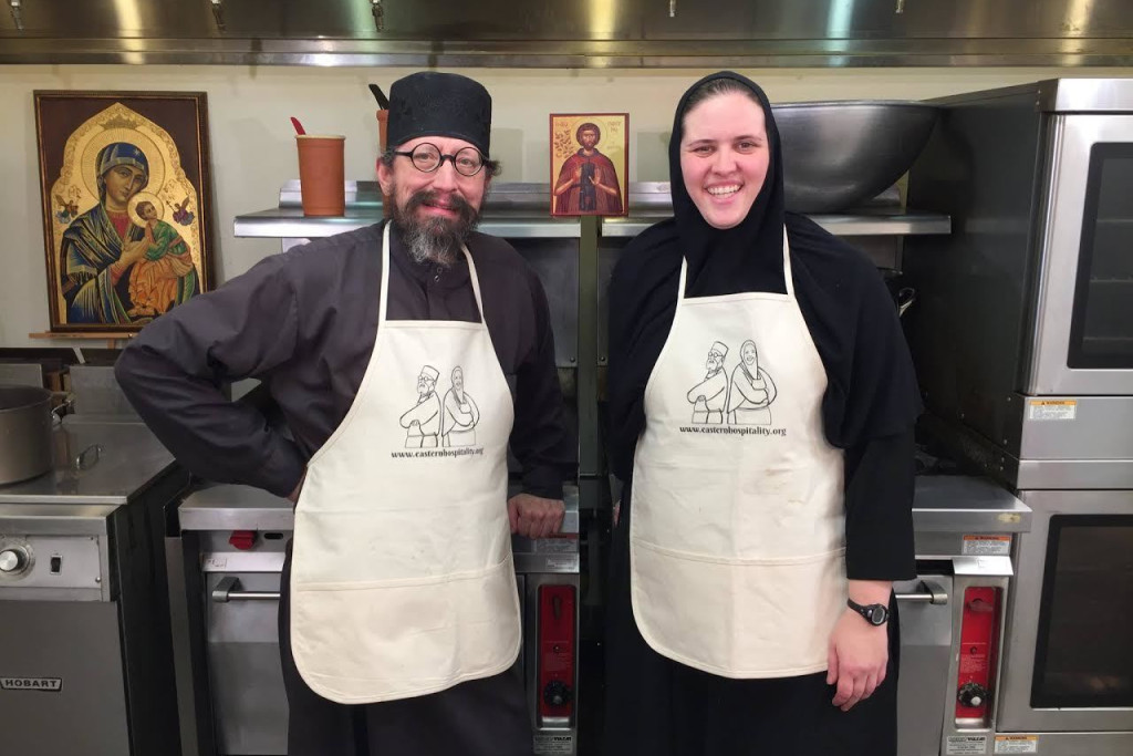 Moeder Gabriela en de monnik Abouna Moses 