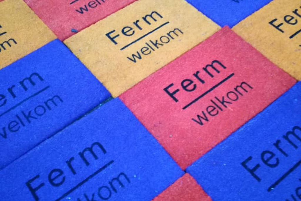 Welkommatten van Ferm