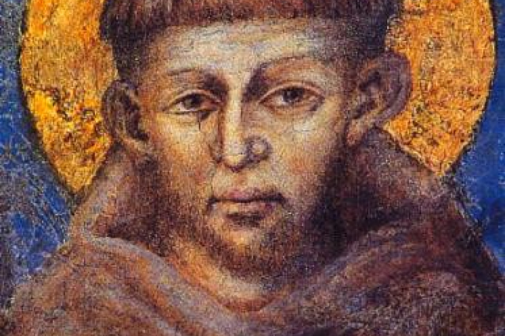 De heilige Franciscus
