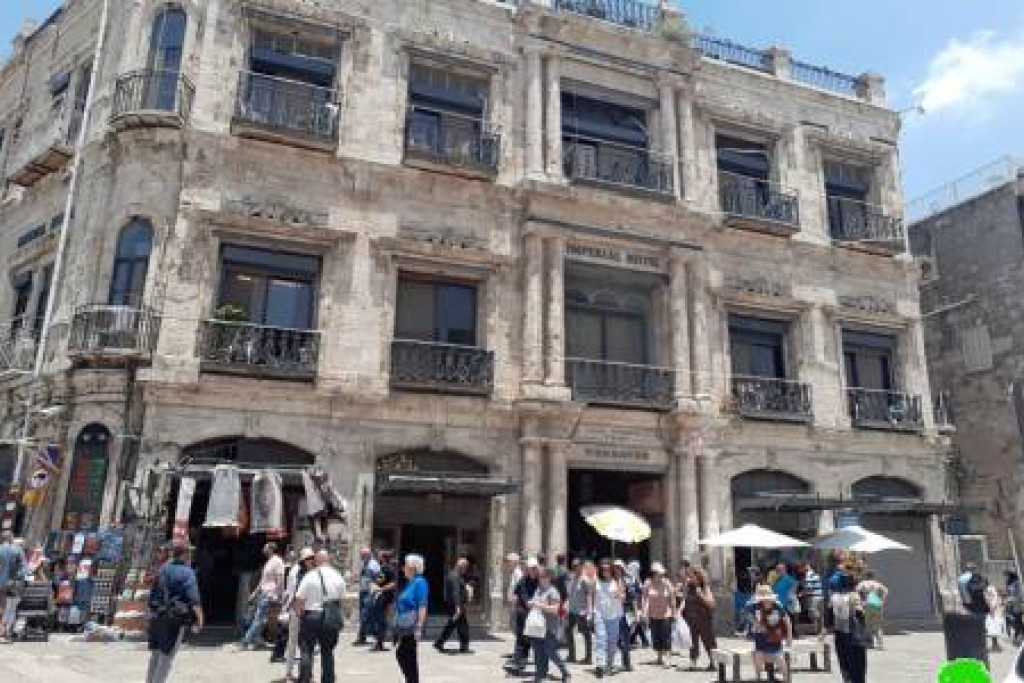 Het Imperialhotel in de Oude Stad van Jeruzalem
