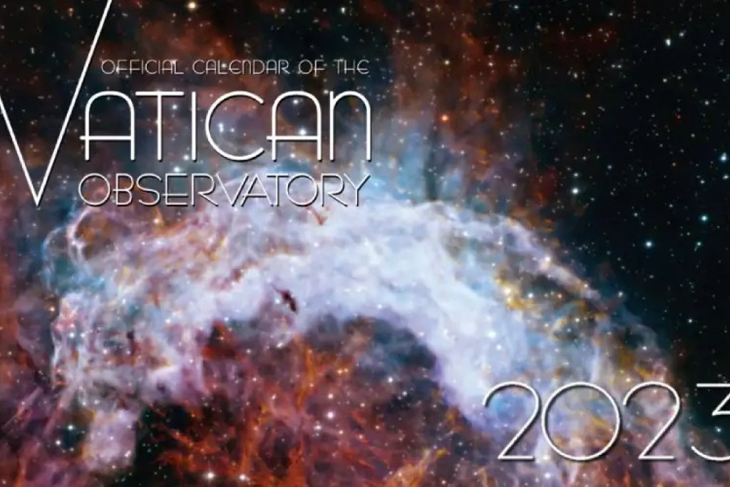 Omslag van de kalender van de sterrenwacht van het Vaticaan