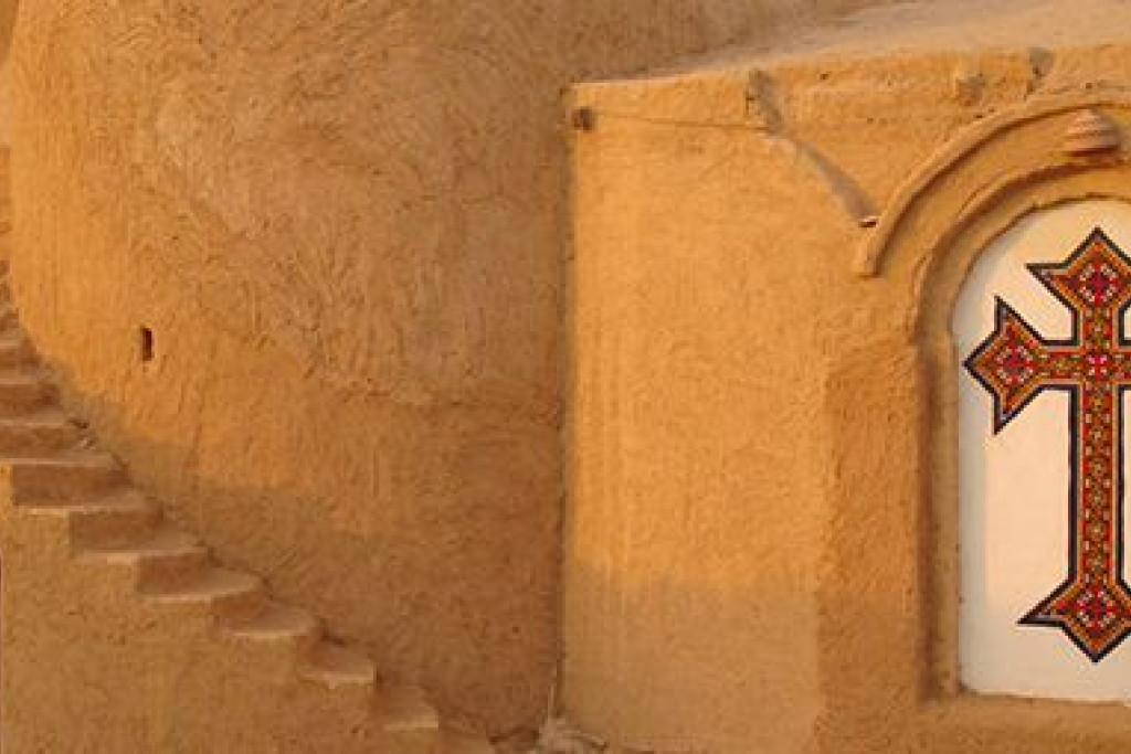 Koptische kerk in Egypte