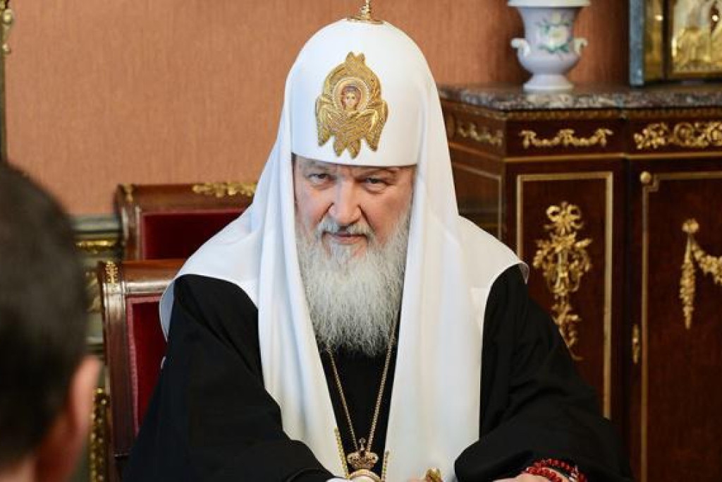 Patriarch Kirill van het Russisch-orthodoxe patriarchaat van Moskou 