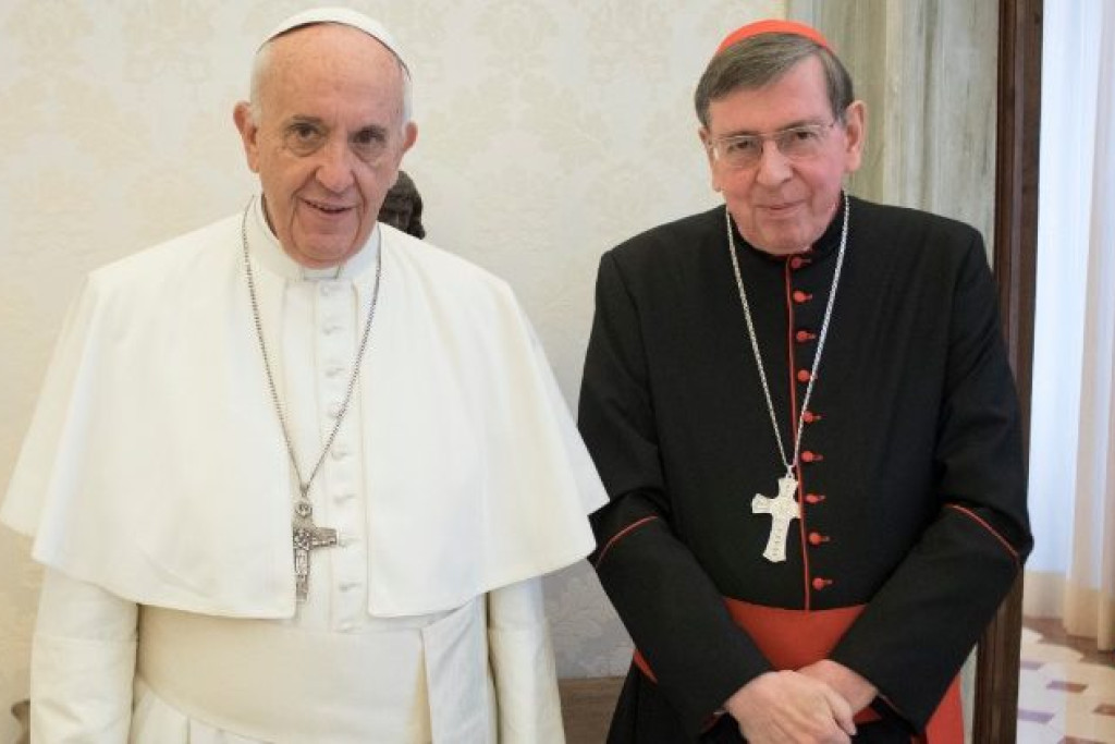 Paus Franciscus en kardinaal Kurt Koch