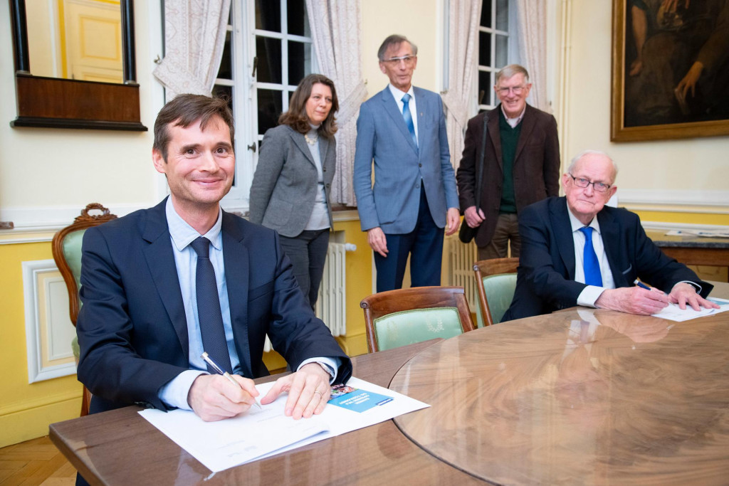 Prof Anthony Dupont, de eerste titularis van de nieuwe Augustinus van Hippo Leerstoel