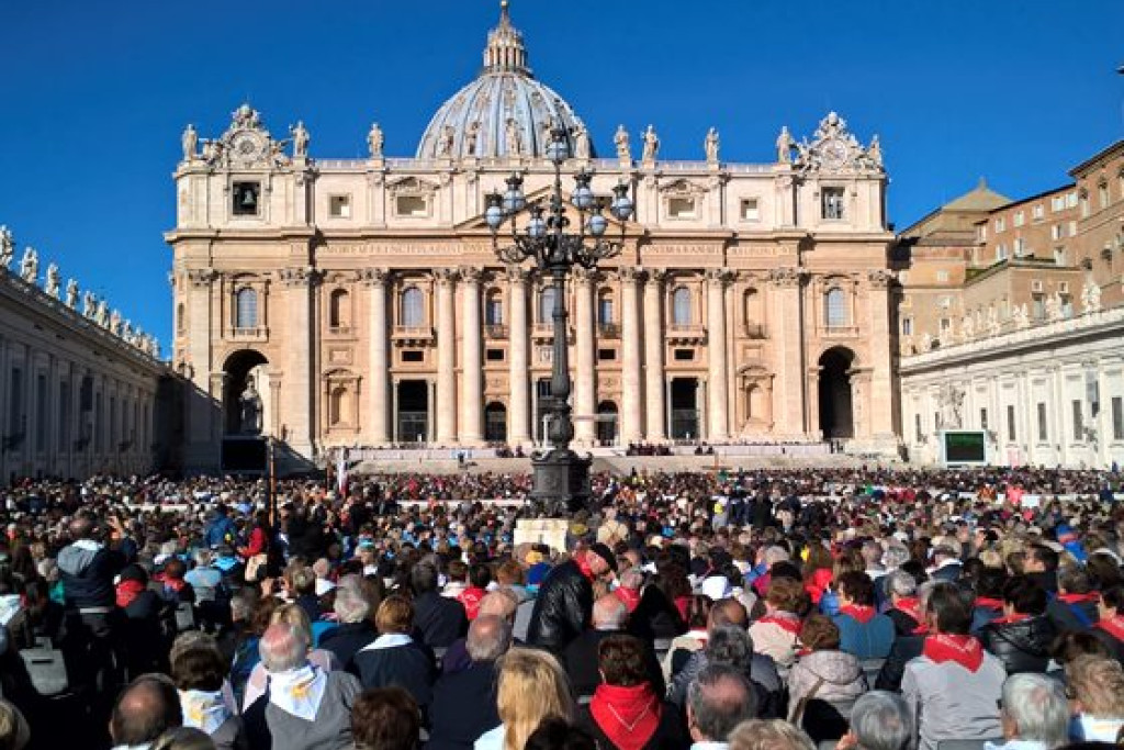 Een vorige ministrantenbedevaart in Rome