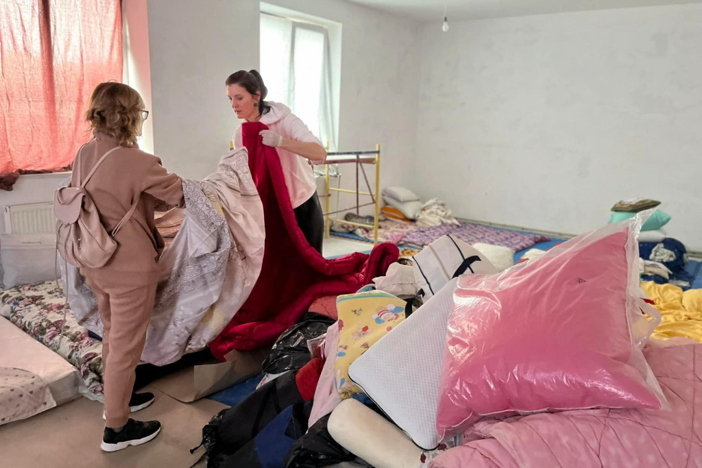 Onderdak voor vluchtelingen uit Oekraïne
