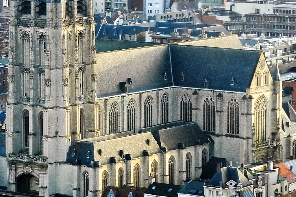 De kathedraal van Antwerpen