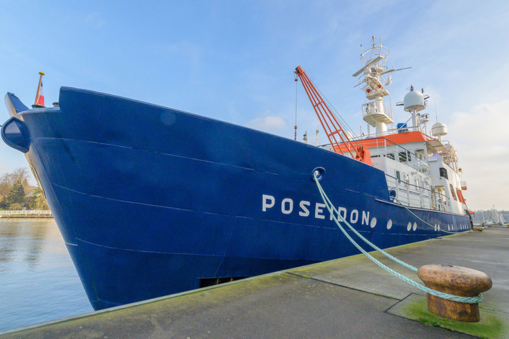 Het Duitse schip Posseidon