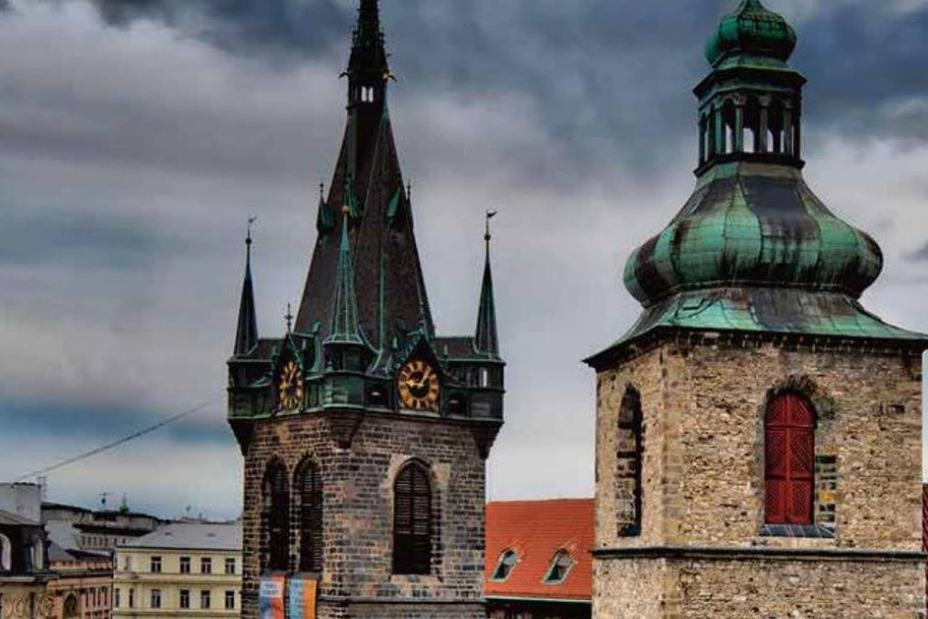 De Jindrisska Toren in Praag