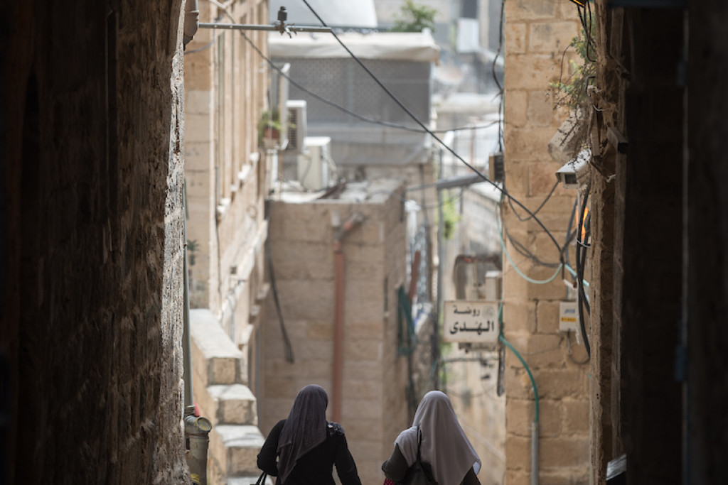 Moslims in Jeruzalem