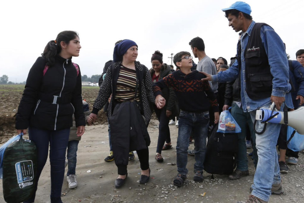 Caritas verstrekt hulp voor vluchtelingen