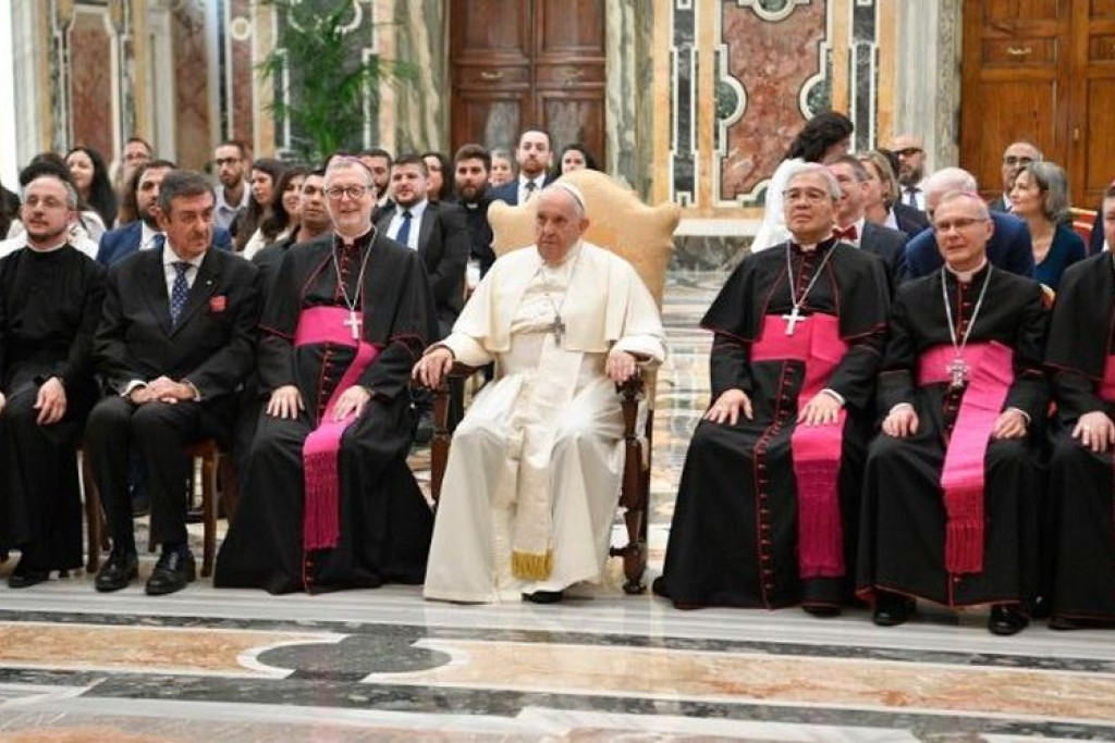 Paus Franciscus had ondanks zijn gezondheidsproblemen toch een ontmoeting met de Roaco