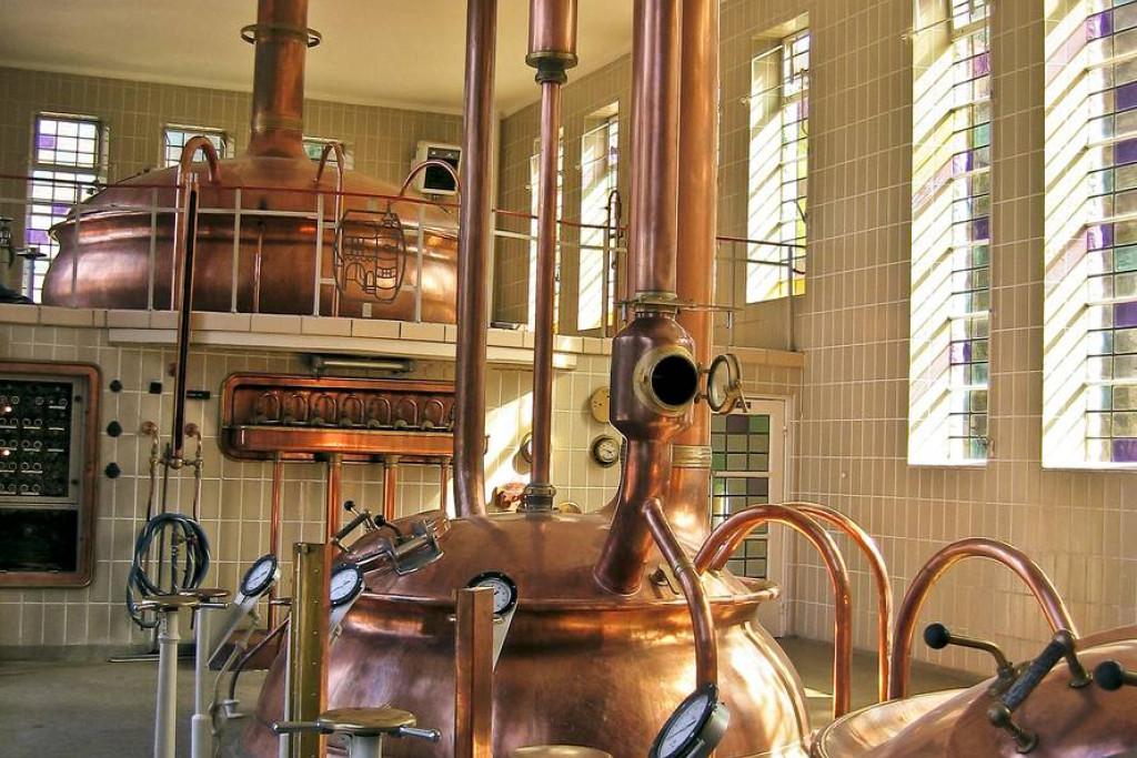 De brouwerij van de trappisten van Rochefort