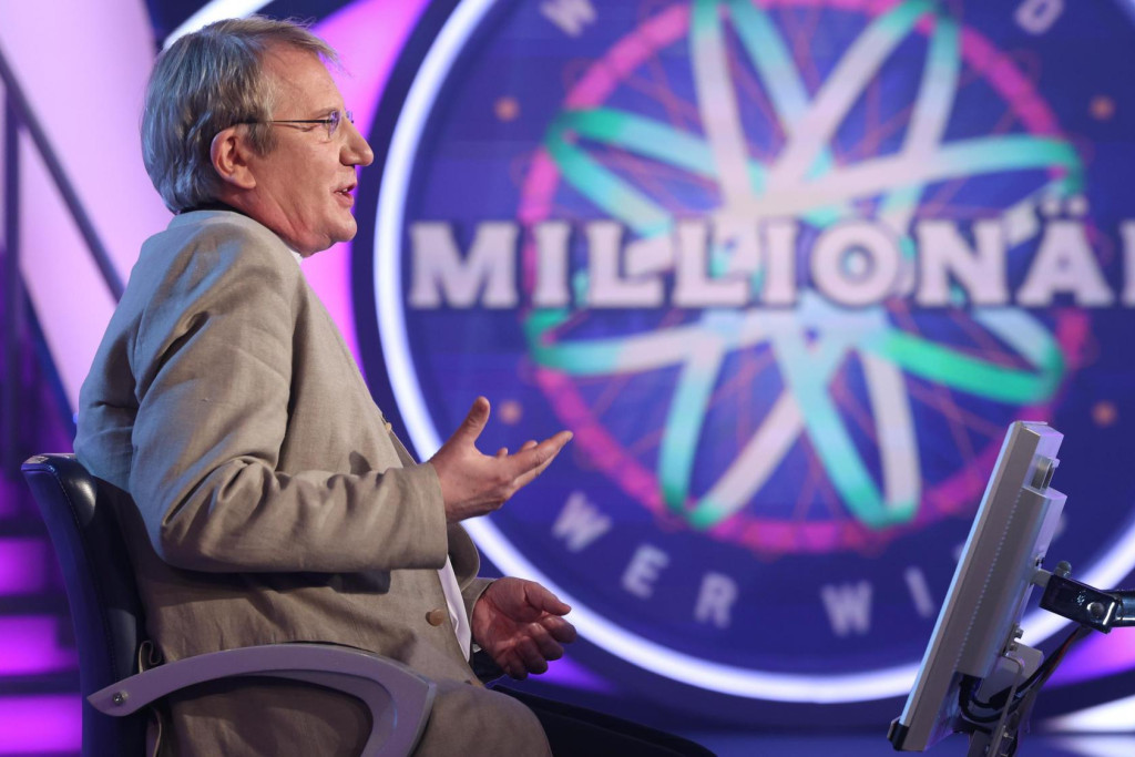 Martin Fohl in het spelprogramma Wer wird Millionär?