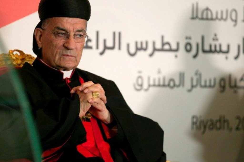 Patriarch Rai tijdens een bezoek aan Saudi Arabië