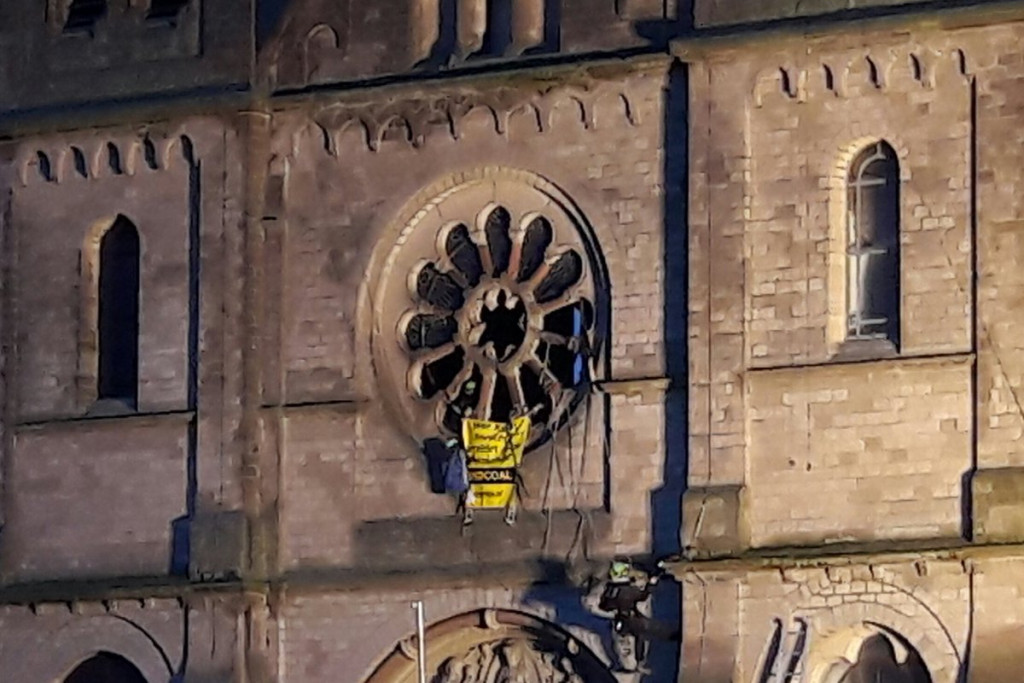 De Sint-Lambertusbasiliek van Garzweiler