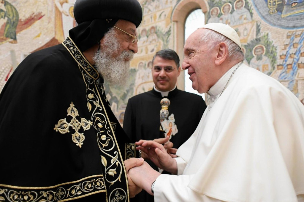 Paus Franciscus en patriarch Tawadros zetten een nieuwe stap in de toenadering