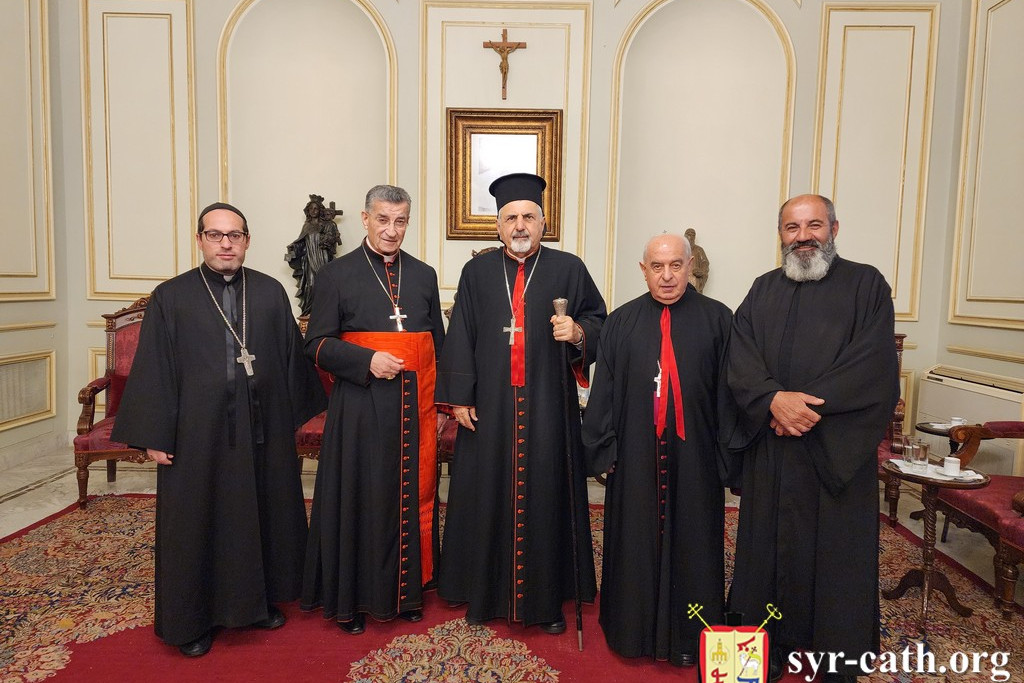 De patriarchen Beshara Boutros al-Rai en Ignatius Youssef III Younan 