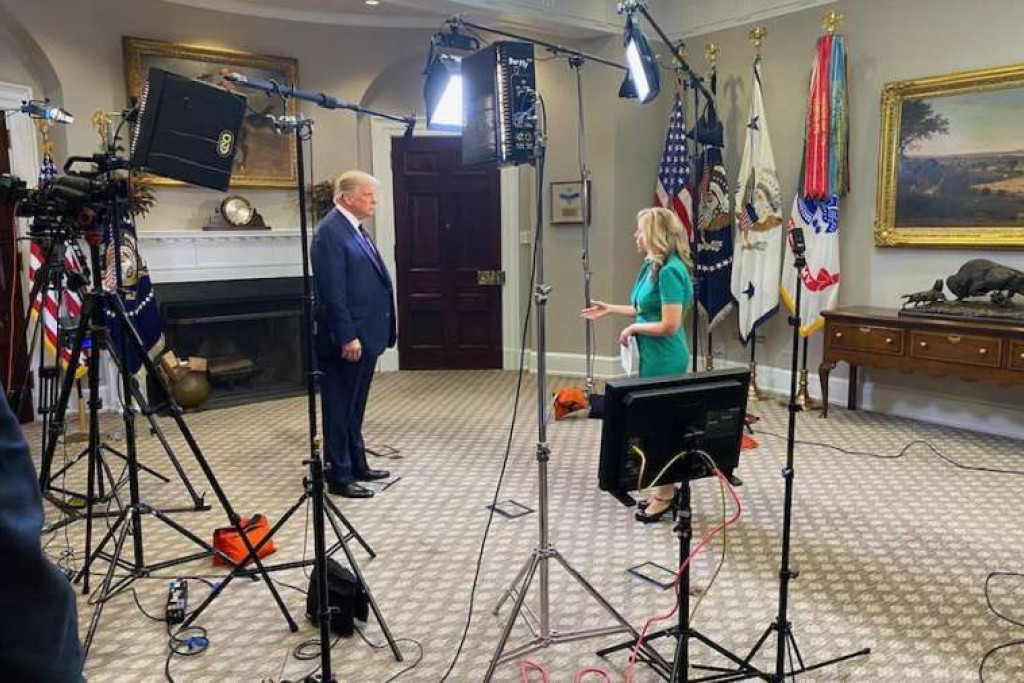 President Trump in gesprek met EWTN