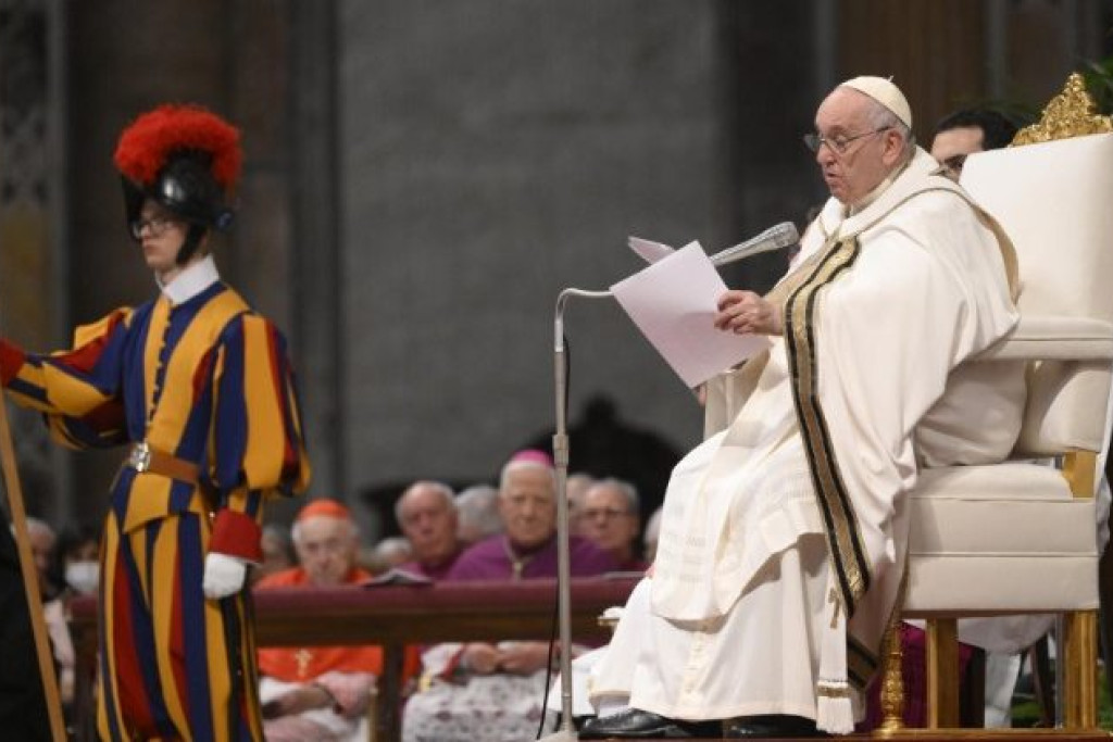 Paus Franciscus herdacht de start van Vaticanum II