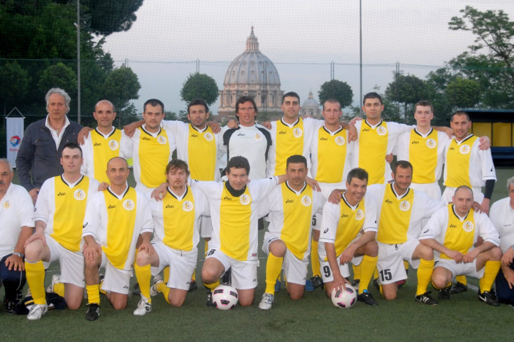 Het Vaticaan heeft zelfs een eigen 'nationale' voetbalploeg