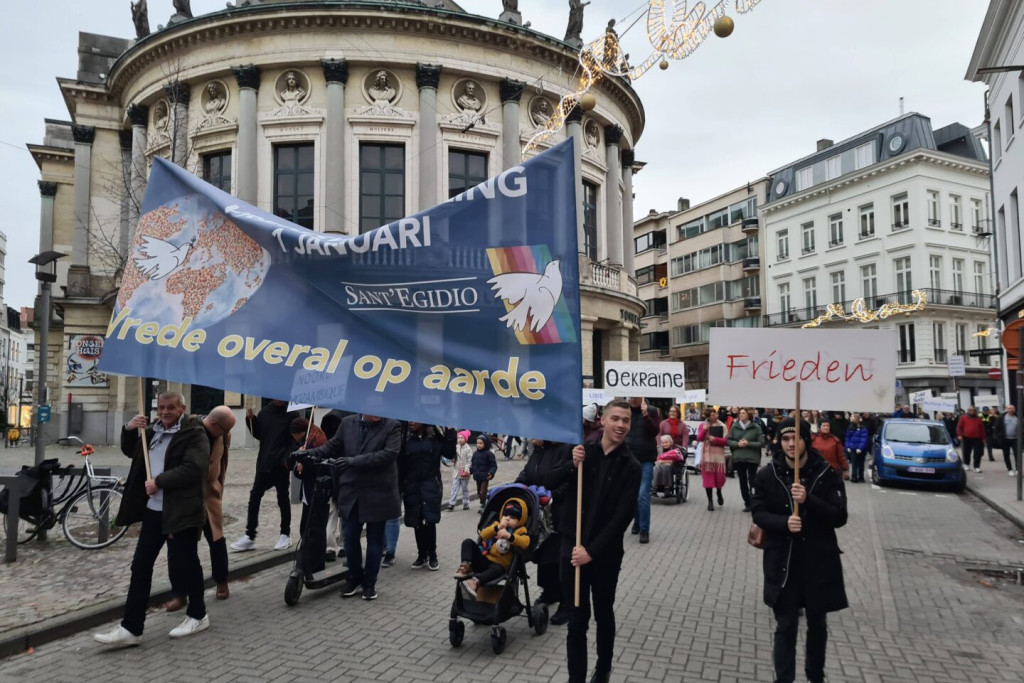Op 1 januari 2023 vond de jaarlijkse nieuwjaarswandeling voor vrede plaats