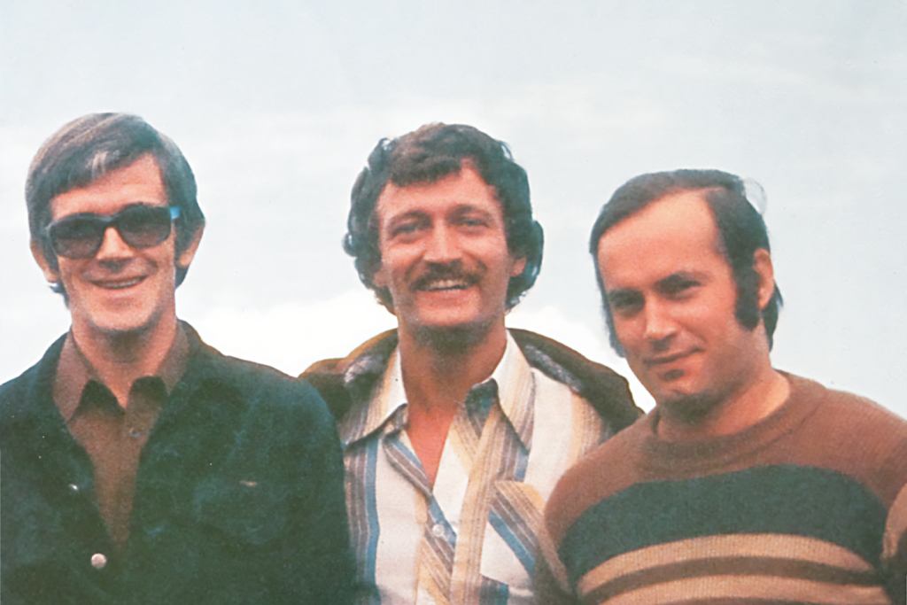Walter Voordeckers, Serge Berten en Ward Capiau.