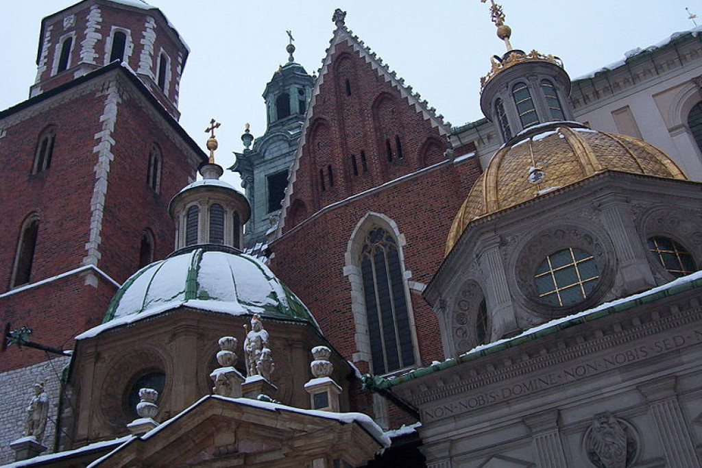 De Wawelkathedraal in Krakau