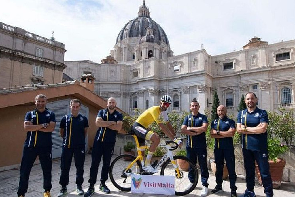 Het wielereteam van het Vaticaan