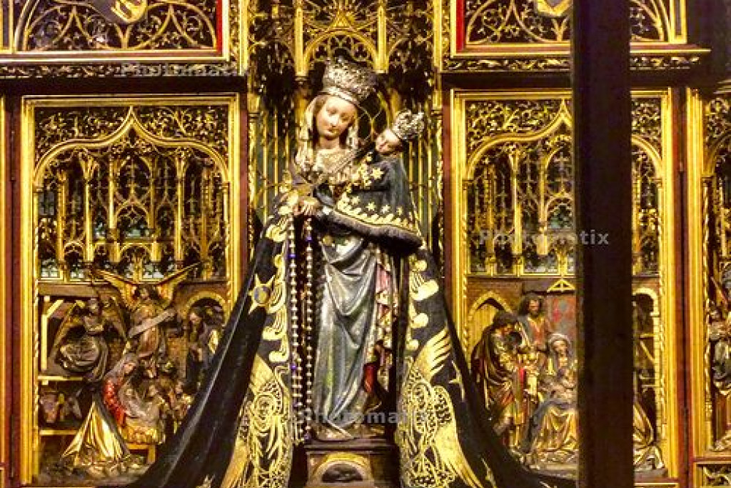 Maria Sterre-der-Zee in de kapel van de Onze-Lieve-Vrouwbasiliek in Maastricht