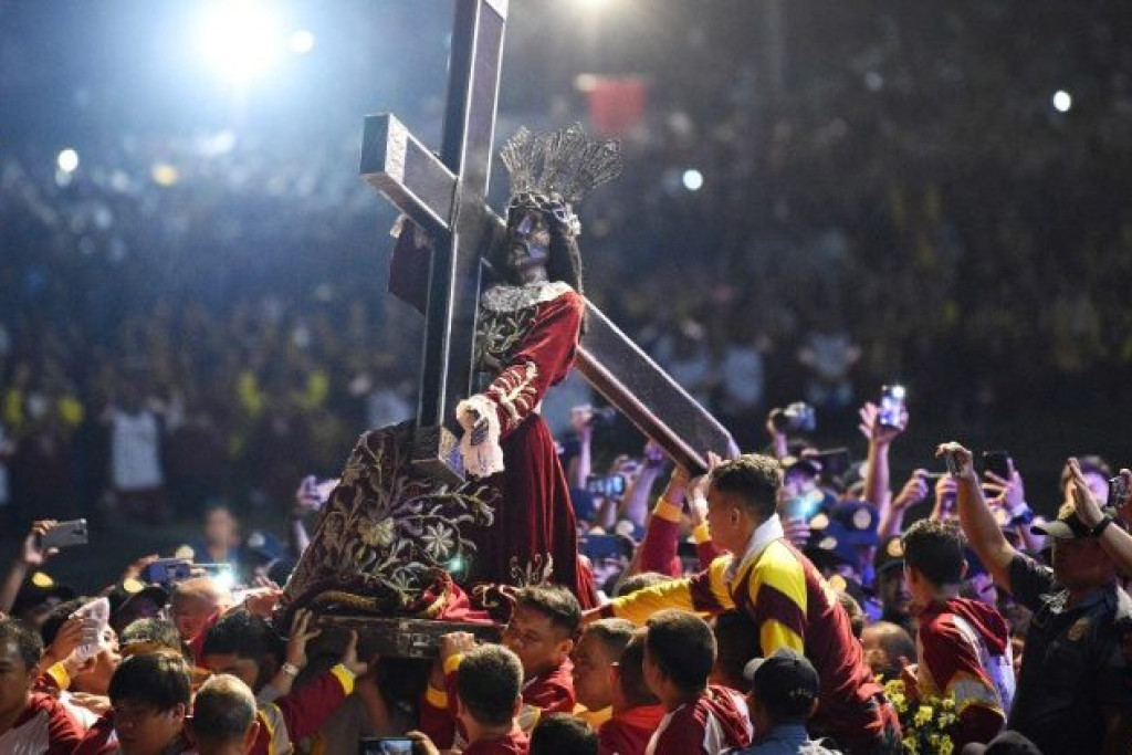 De processie van de Zwarte Nazarener