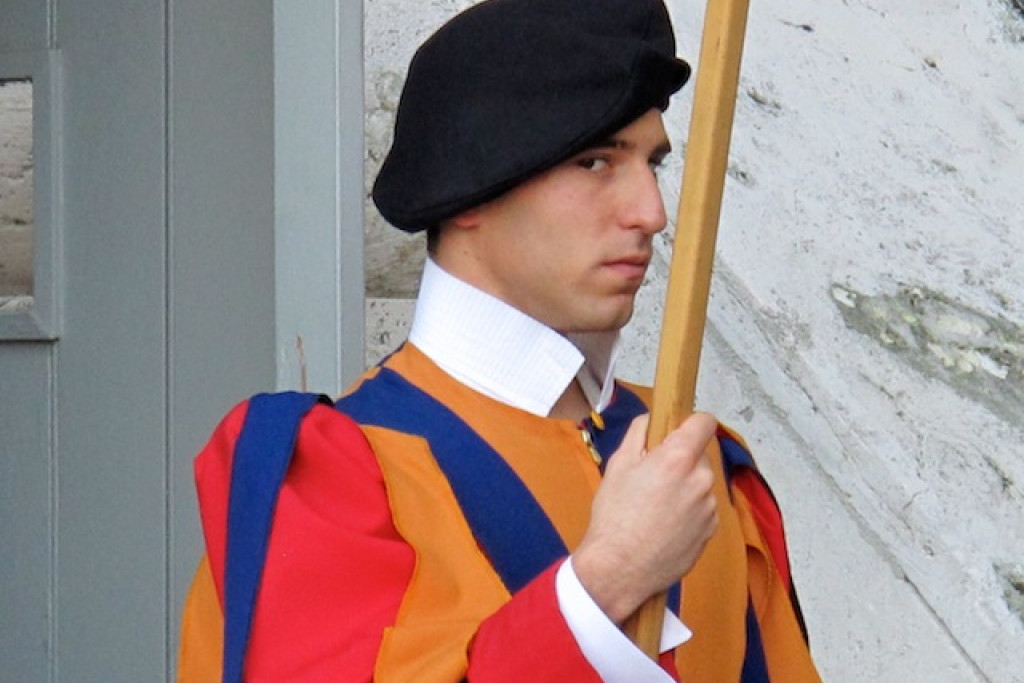 Corpslid van de Zwitserse garde